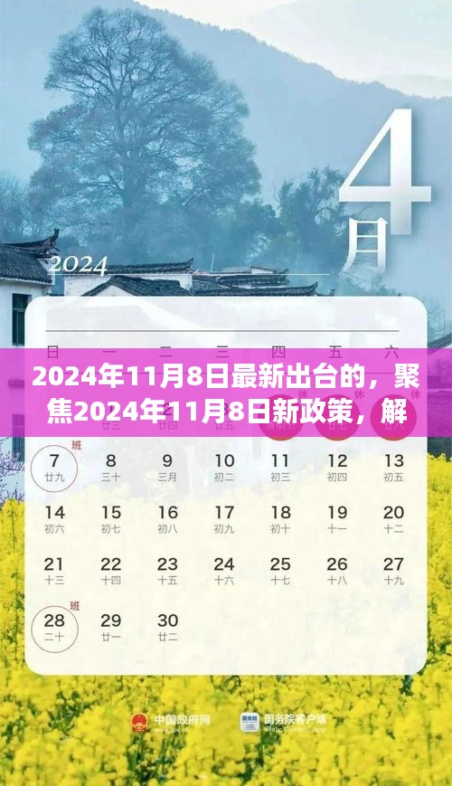 聚焦新政策，解讀三項要點出爐，洞悉未來趨勢——2024年11月8日最新政策解讀標題