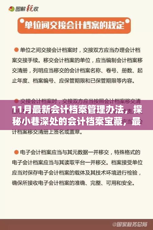 探秘最新會(huì)計(jì)檔案管理辦法，小巷深處的寶藏與獨(dú)特故事揭秘