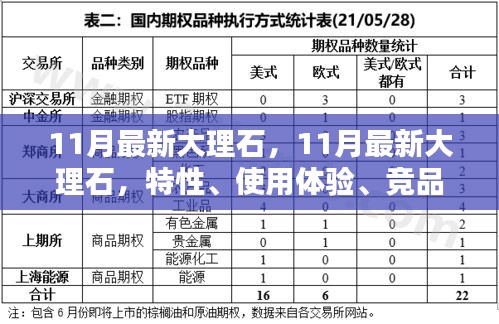 11月最新大理石深度解析，特性、體驗、競品對比及目標用戶群體探討