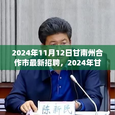 2024年甘南州合作市最新招聘盛會，職業(yè)發(fā)展的理想舞臺開啟