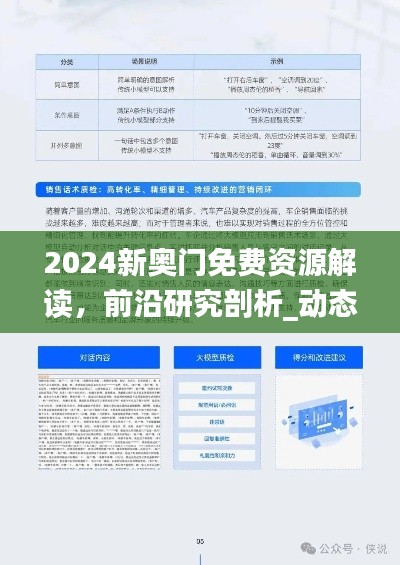 2024新奧門免費資源解讀，前沿研究剖析_動態(tài)JPL152.18版