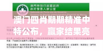 澳門四肖期期精準(zhǔn)中特公布，贏家結(jié)果亮相_新手教程FAG989.56