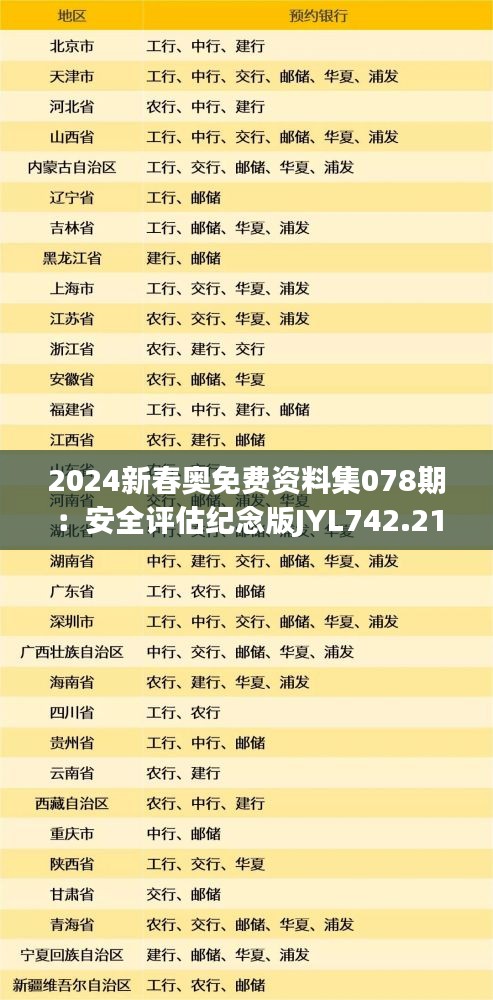 2024新春奧免費(fèi)資料集078期：安全評(píng)估紀(jì)念版JYL742.21