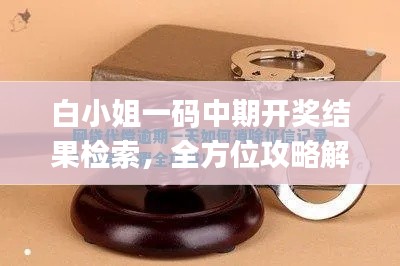 白小姐一碼中期開獎(jiǎng)結(jié)果檢索，全方位攻略解讀_IMH650.63開放版