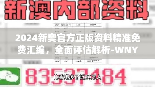 2024新奧官方正版資料精準免費匯編，全面評估解析-WNY159.08連續(xù)版