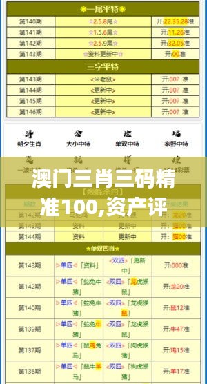 澳門三肖三碼精準(zhǔn)100,資產(chǎn)評估_破虛RCQ28.98