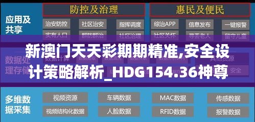 新澳門天天彩期期精準(zhǔn),安全設(shè)計(jì)策略解析_HDG154.36神尊