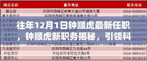 鐘順虎新職務(wù)揭曉，引領(lǐng)科技革新，共創(chuàng)智能生活新紀元