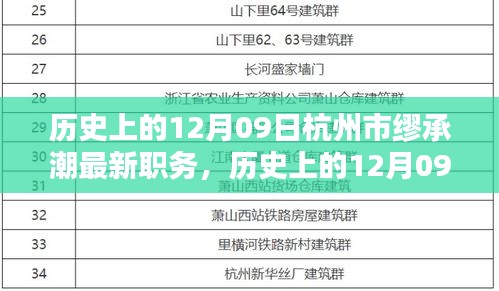 杭州市繆承潮新任職務(wù)深度解析，職責(zé)特點、用戶體驗與競品對比