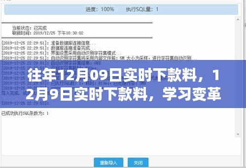 12月9日實時下款料，學(xué)習(xí)變革的魔力，交響出自信與成就的時刻。