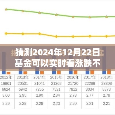 2024年12月22日基金實(shí)時(shí)漲跌預(yù)測(cè)攻略，掌握未來(lái)走勢(shì)，初學(xué)者與進(jìn)階用戶必讀