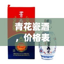 青花瓷酒，價格表與圖片全覽，不容錯過！