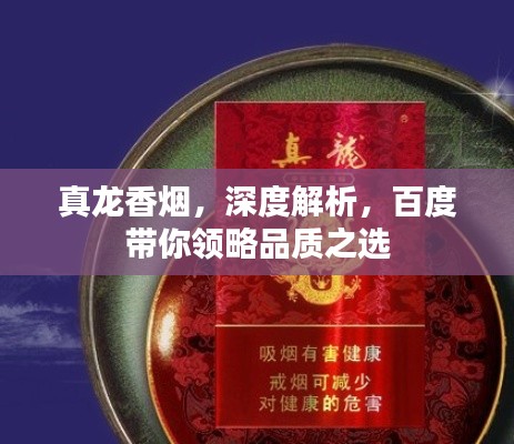 真龍香煙，深度解析，百度帶你領(lǐng)略品質(zhì)之選