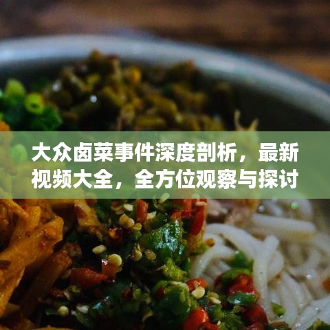 大眾鹵菜事件深度剖析，最新視頻大全，全方位觀察與探討