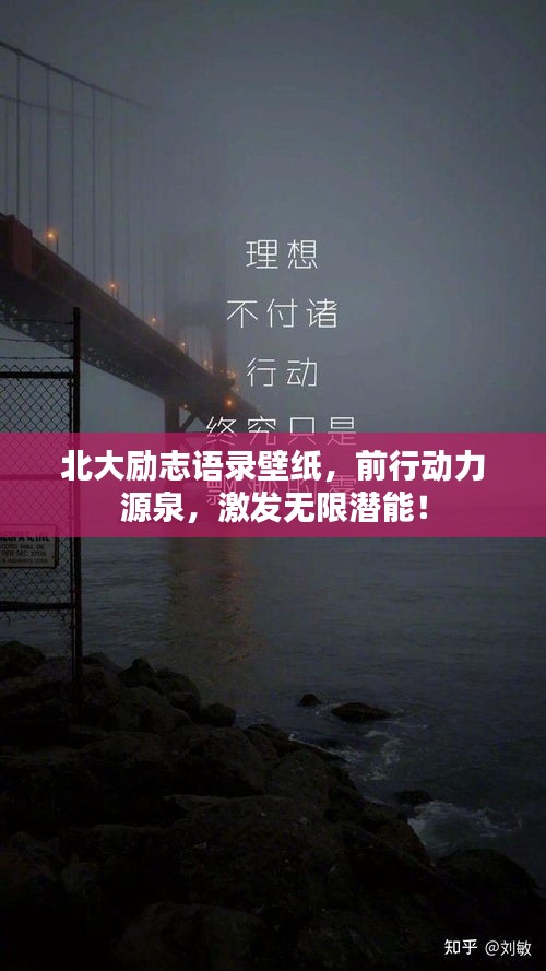 北大勵(lì)志語(yǔ)錄壁紙，前行動(dòng)力源泉，激發(fā)無(wú)限潛能！
